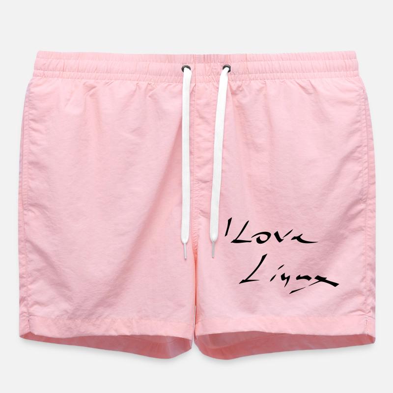 Linux, Logiciels, Programmation - Short de bain - rose