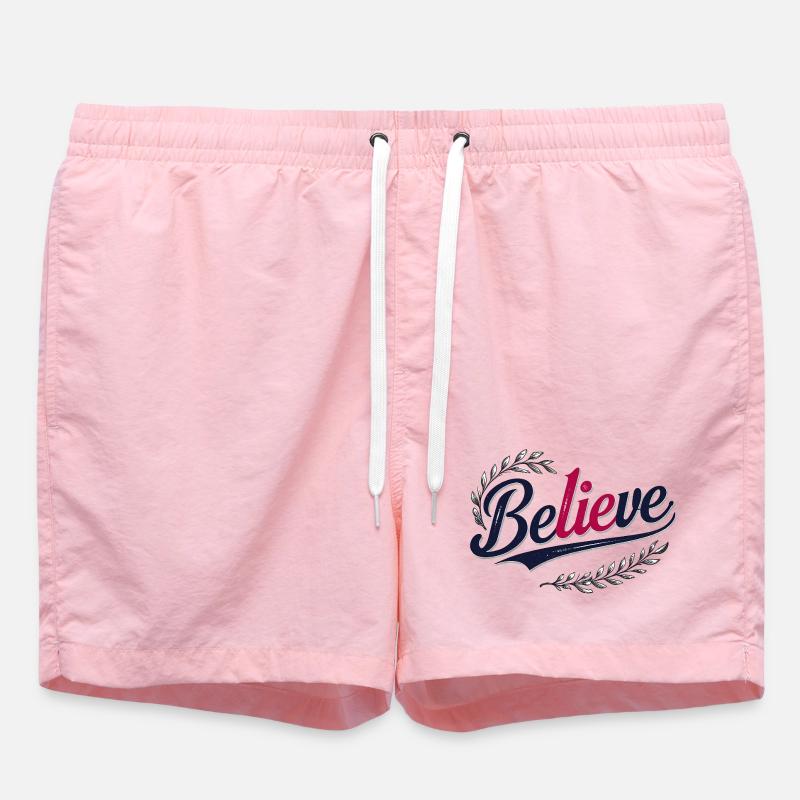 Croire - Short de bain - rose