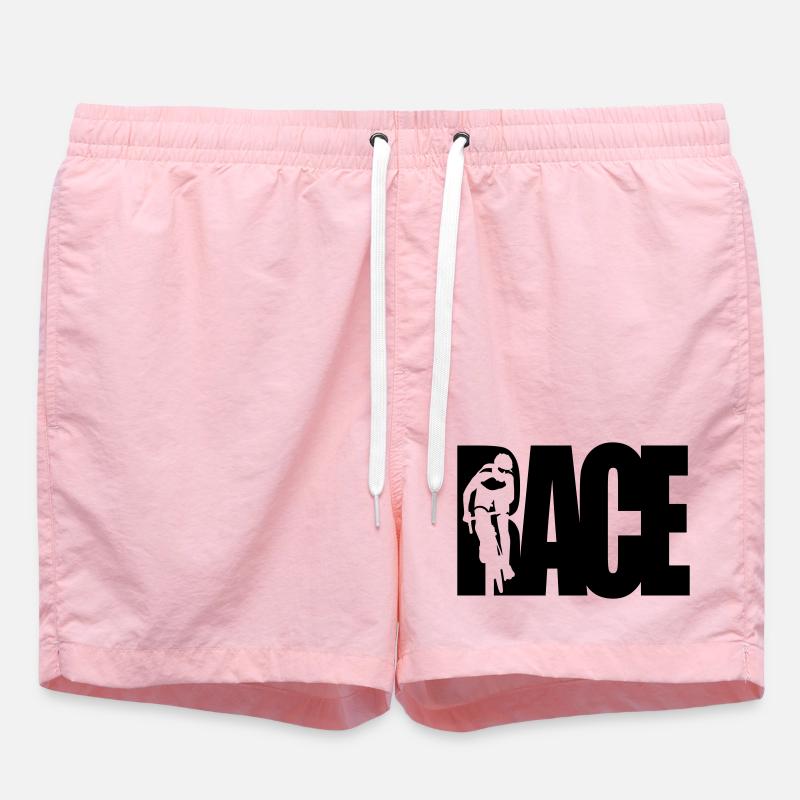 Course - Short de bain - rose