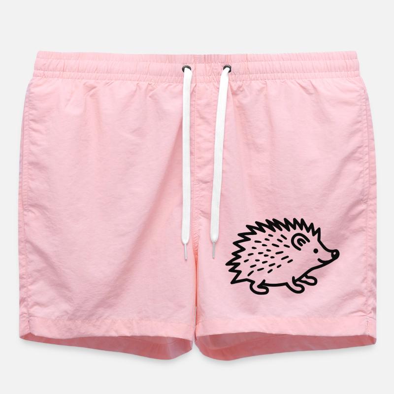 Hérisson doux - Short de bain - rose