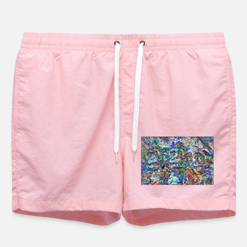 schryoddjkakkj - Swim Trunks - pink