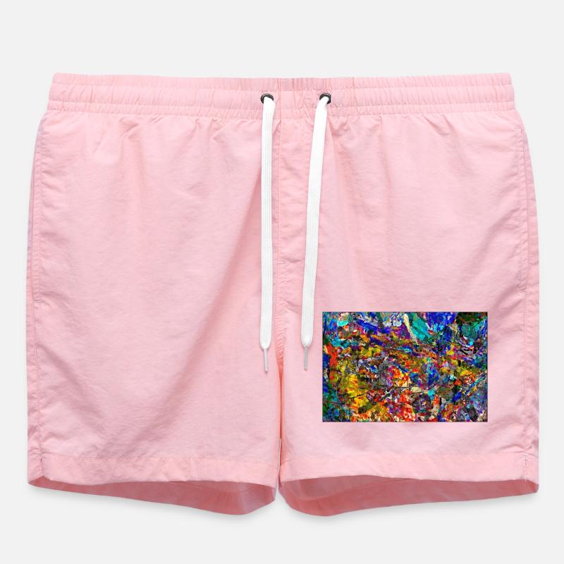 Ysprakaggy - Swim Trunks - pink