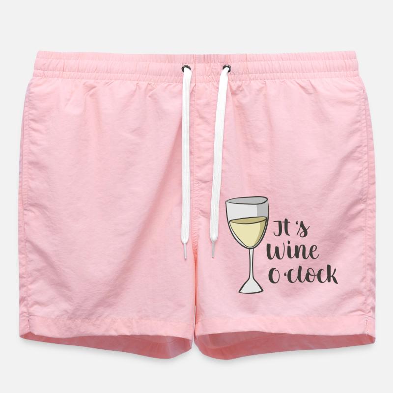 Vin - Short de bain - rose