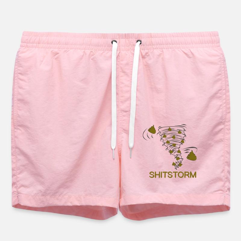 Shitstorm BD littéralement - Short de bain - rose