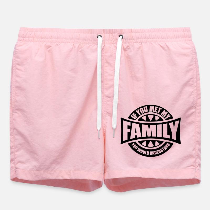 you would understand Zitat - Badeshorts - Pink