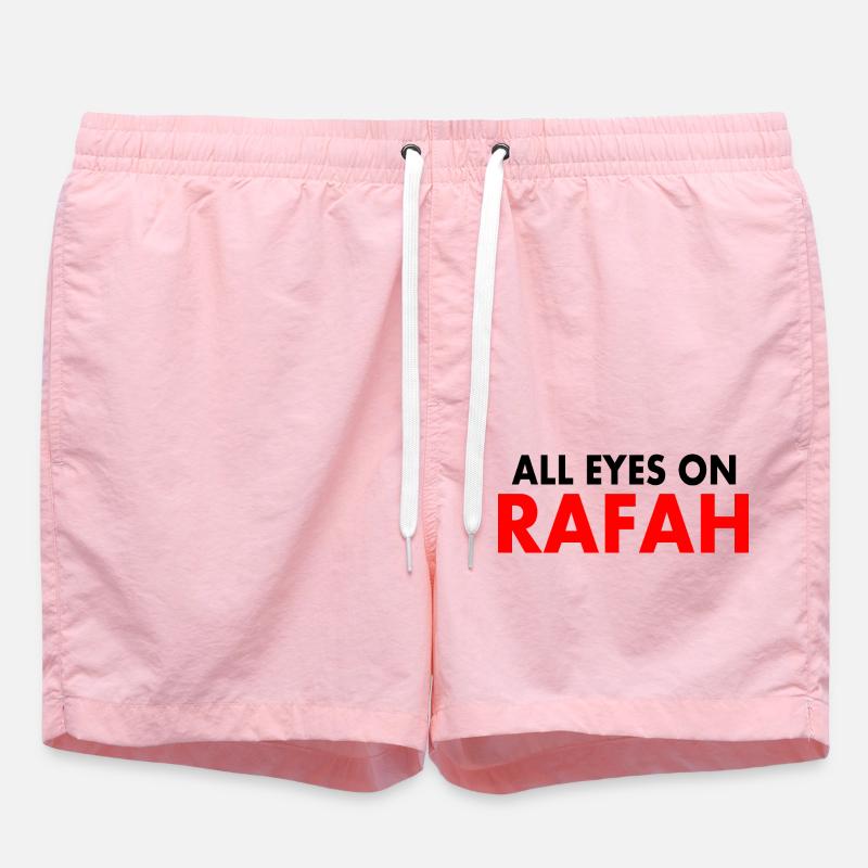 all eyes on rafah - Swim Trunks - pink