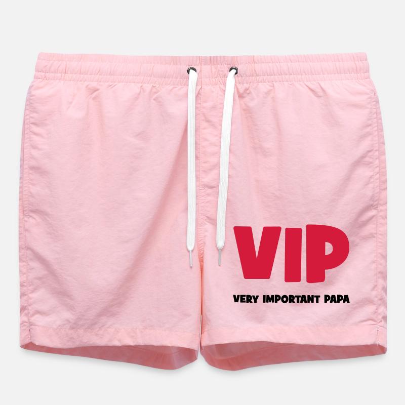 Very Important Papa :) - Short de bain - rose