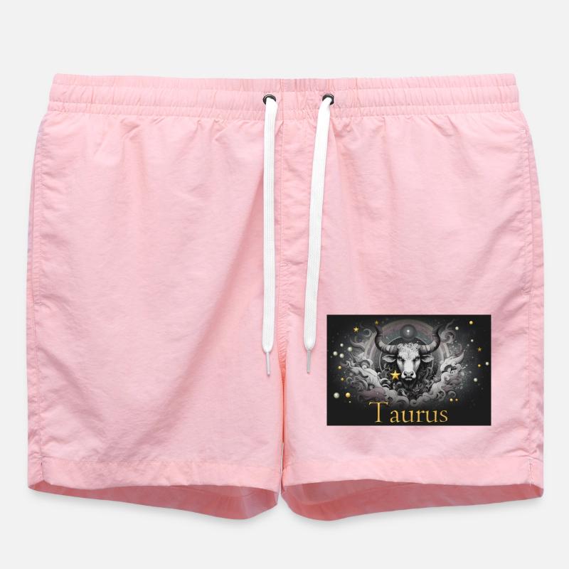 Taurus Sternzeichen Sternzeichen Stier  - Badeshorts - Pink