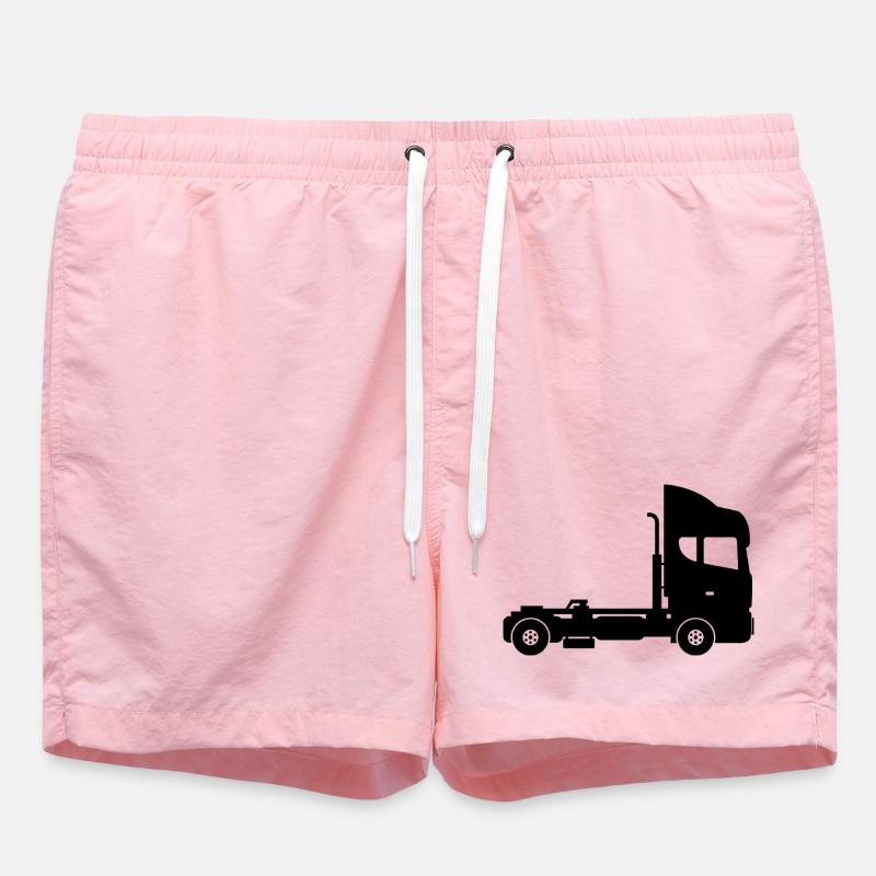 Semi-remorques - Short de bain - rose