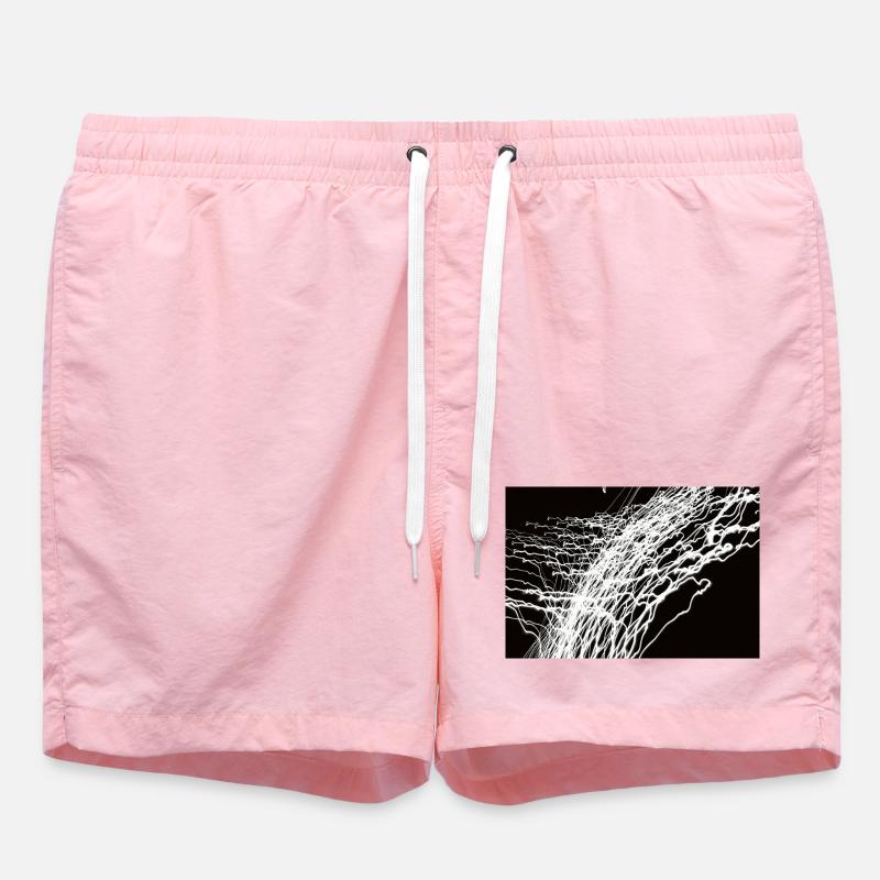 Lichtspiele 1 - Swim Trunks - pink