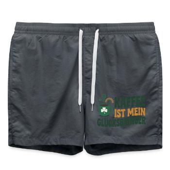 Le café est mon porte-bonheur - Short de bain -  - Devant