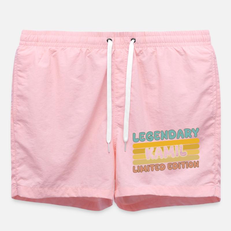 Kamil - Swim Trunks - pink