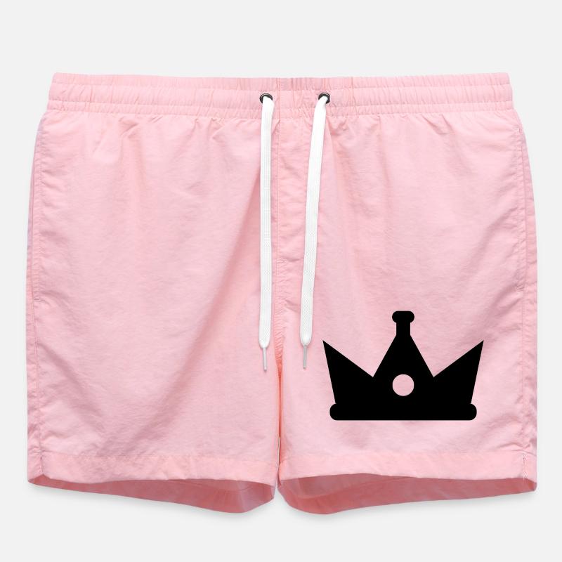 Crown - Swim Trunks - pink