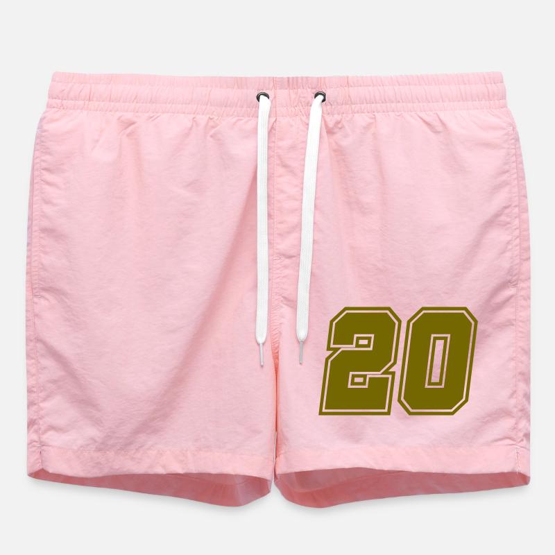 20 - Swim Trunks - pink