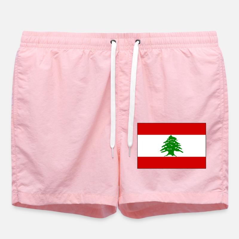 Liban - Short de bain - rose