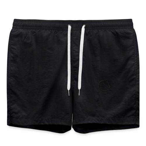 black lichess logo - Swim Trunks