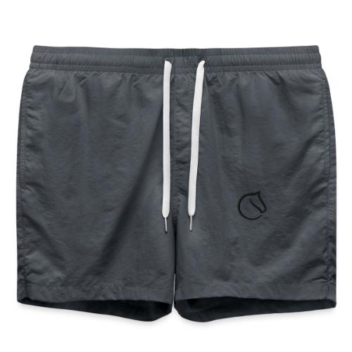 black lichess logo - Swim Trunks