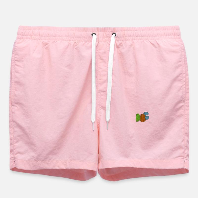 ABC - Badeshorts - Pink