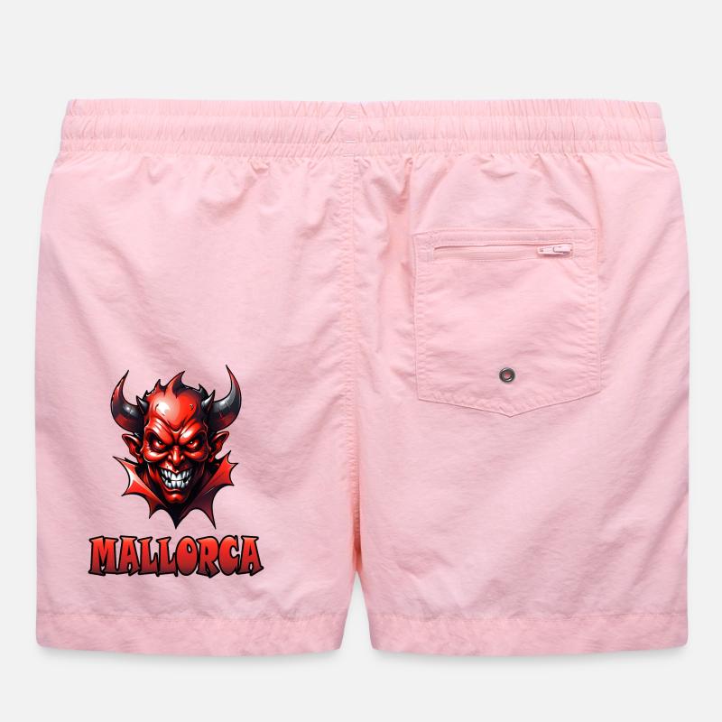 Mallorca mit Red Devil Badeshorts
