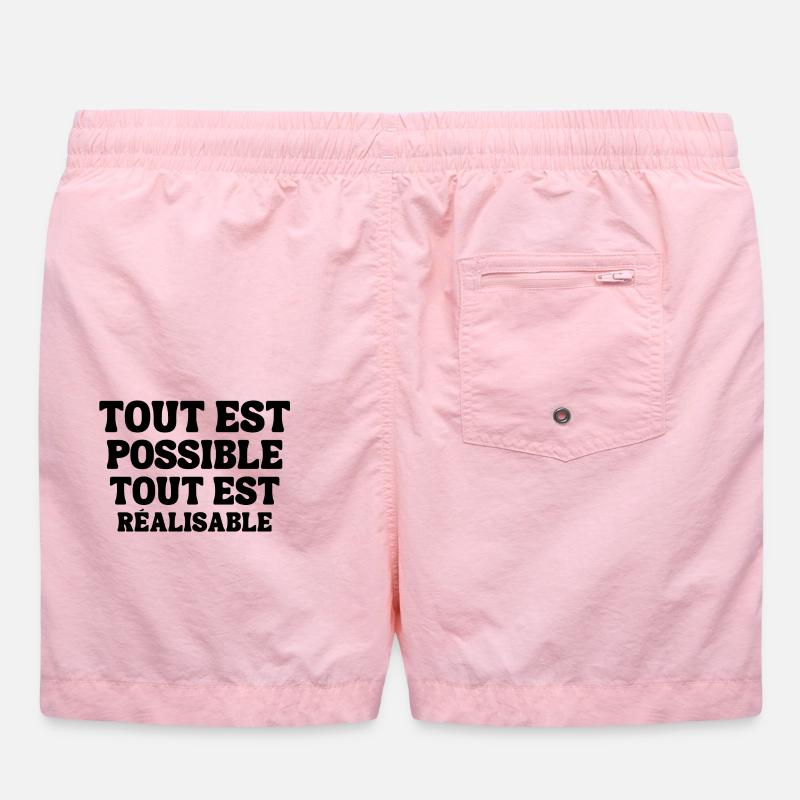 everything is possible, everything is achievable Swim Trunks