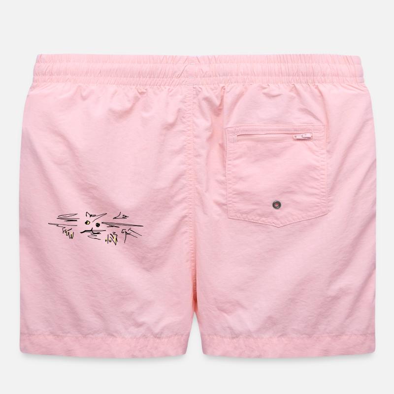 Chat Chat Short de bain