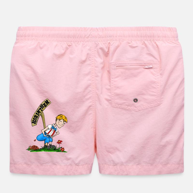 Currant Cracker Blonde Swim Trunks