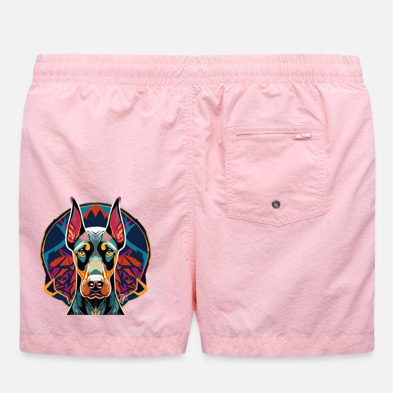Doberman Swim Trunks