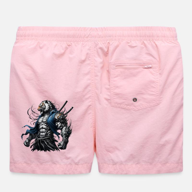 Samurai Tiger Swim Trunks