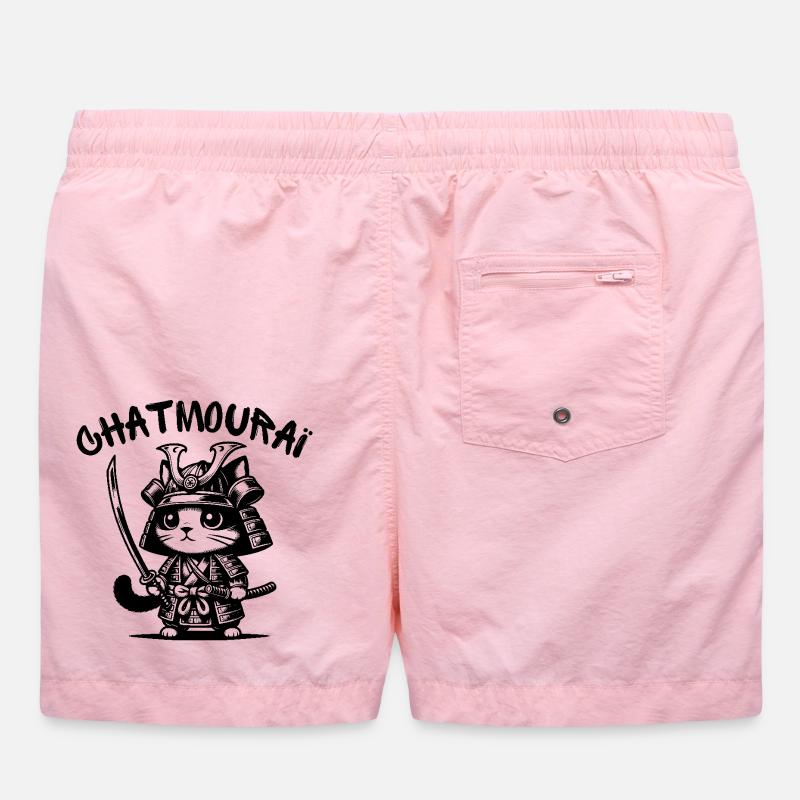 chat, chat mignon, chat doux Short de bain