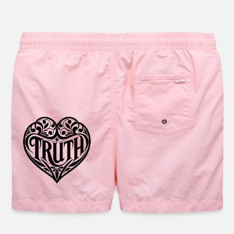 Déclaration de vérité - Short de bain - rose