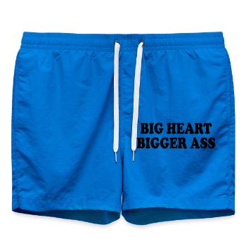 big heart bigger ass - Badeshorts - Cobalt blue - Vorne