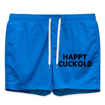 Happy cuckold - Badeshorts - Cobalt blue - Vorne