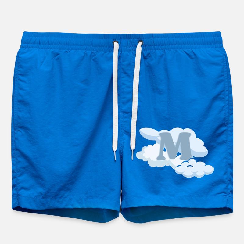 Lettre M Bleue - Short de bain - cobalt blue