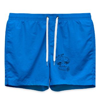 Süßer Pilz - mignon mais psychopathe - Short de bain - cobalt blue - Devant - AI Model Male 185 light (185cm)