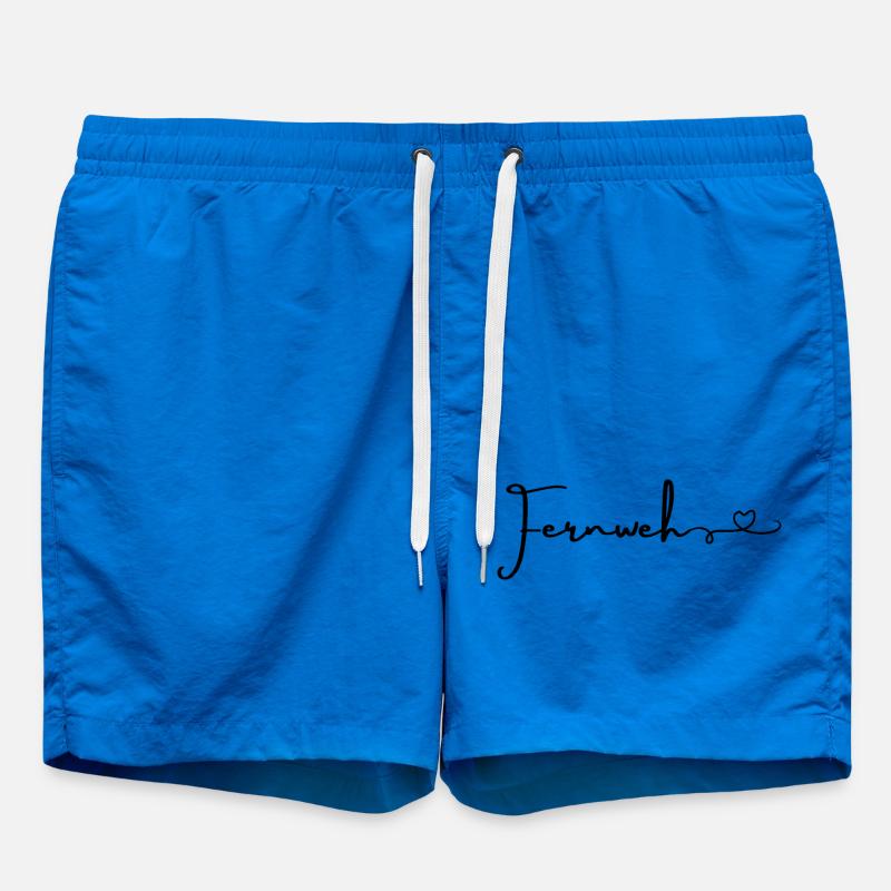 Wanderlust... - Swim Trunks - cobalt blue