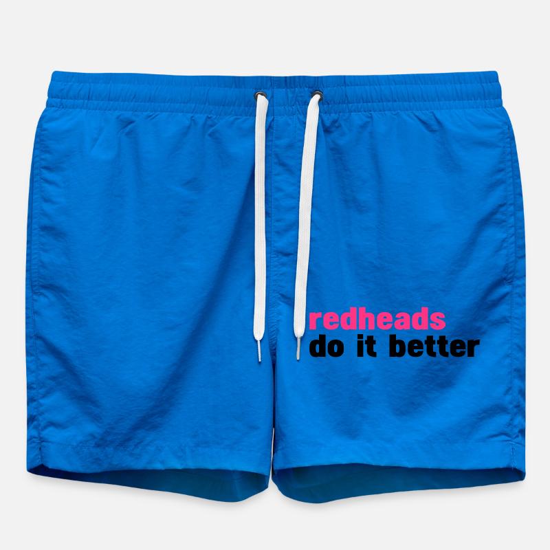 Rothaarigen es besser (Rothaarigen es besser) - Badeshorts - Cobalt blue