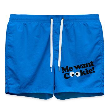 Me veux biscuit! - Short de bain - cobalt blue - Devant