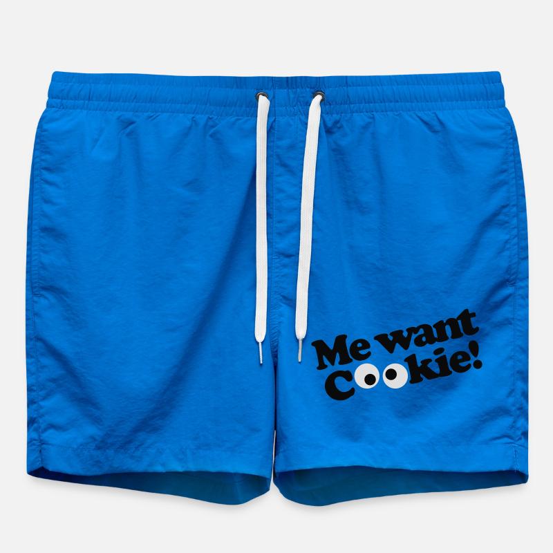 Me veux biscuit! - Short de bain - cobalt blue