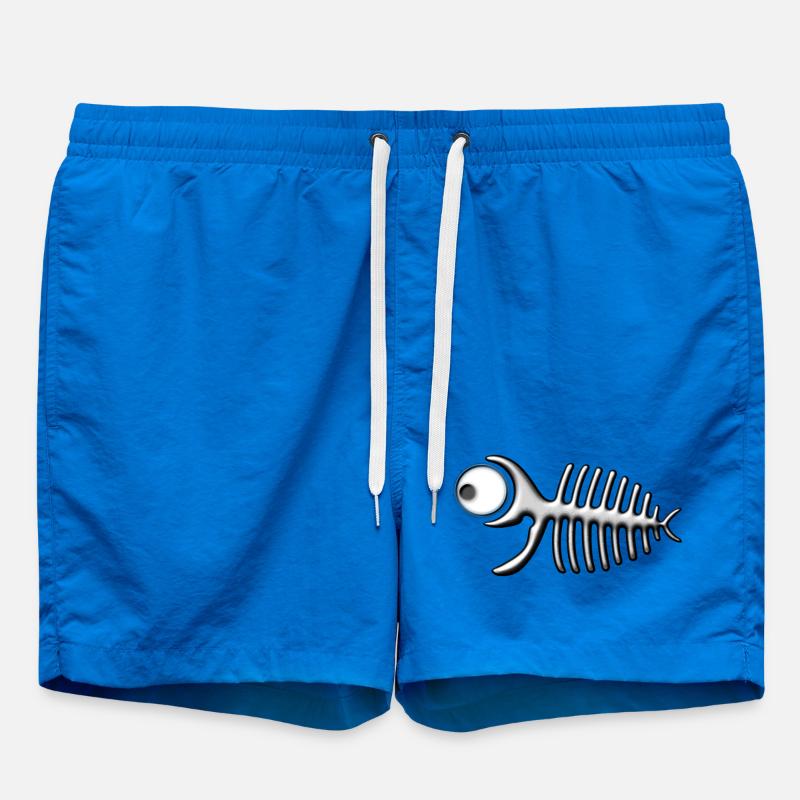 Fishbone - Swim Trunks - cobalt blue
