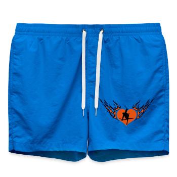 Amour de freestyle ski - Short de bain - cobalt blue - Devant
