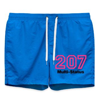 Error 207 Multi-Status - Badeshorts - Cobalt blue - Vorne