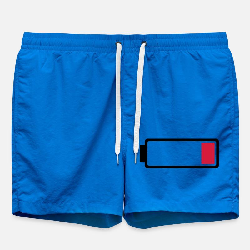 Battery low - Swim Trunks - cobalt blue