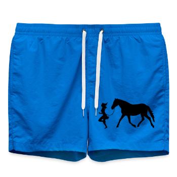 Women with horse - Short de bain - cobalt blue - Devant