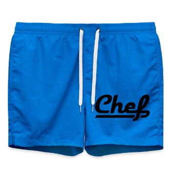 Chef - Short de bain - cobalt blue - Devant