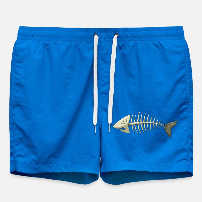 fischgräte - Badeshorts - Cobalt blue