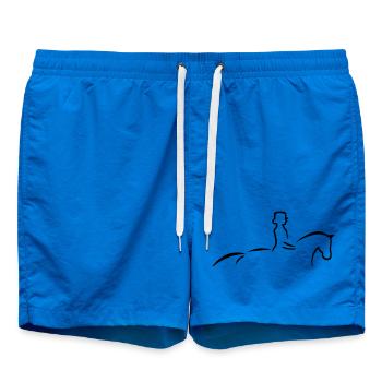6061912 121420594 dressage horse2 ai - Swim Trunks - cobalt blue - Front
