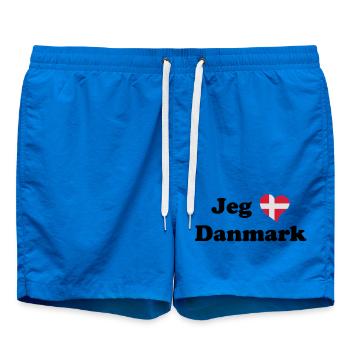Jeg elsker Danmark - J'aime le Danemark - Short de bain - cobalt blue - Devant