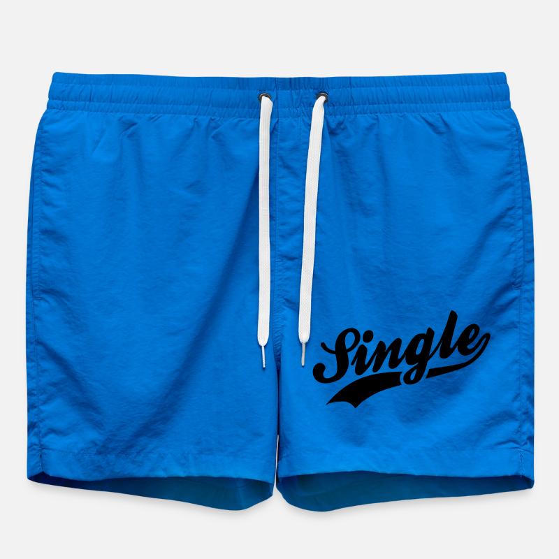 Single - Swim Trunks - cobalt blue