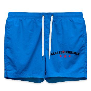 Klassenlehrerin - Badeshorts - Cobalt blue - Vorne