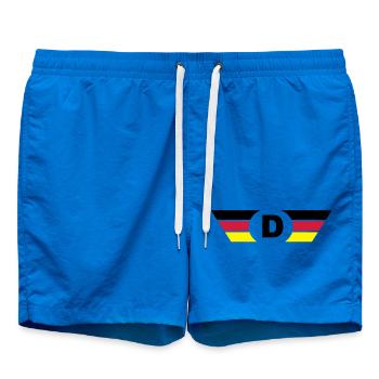 Allemagne drapeau / symbole haut - Short de bain - cobalt blue - Devant